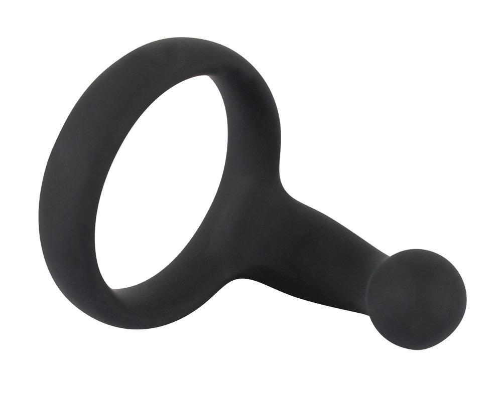 Black-Velvets-erekcni-krouzek-se-stimulatorem-2 Black Velvets erekční kroužek se stimulátorem