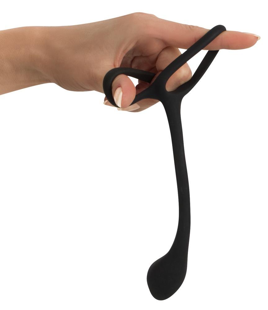 Black-Velvets-erekcni-krouzek-se-stimulatorem-prostaty-6 Black Velvets erekční kroužek se stimulátorem prostaty