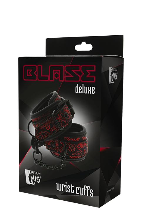 Blaze-Deluxe-neoprenova-pouta-cerno-cervena-2 Blaze Deluxe neoprenová pouta černo-červená