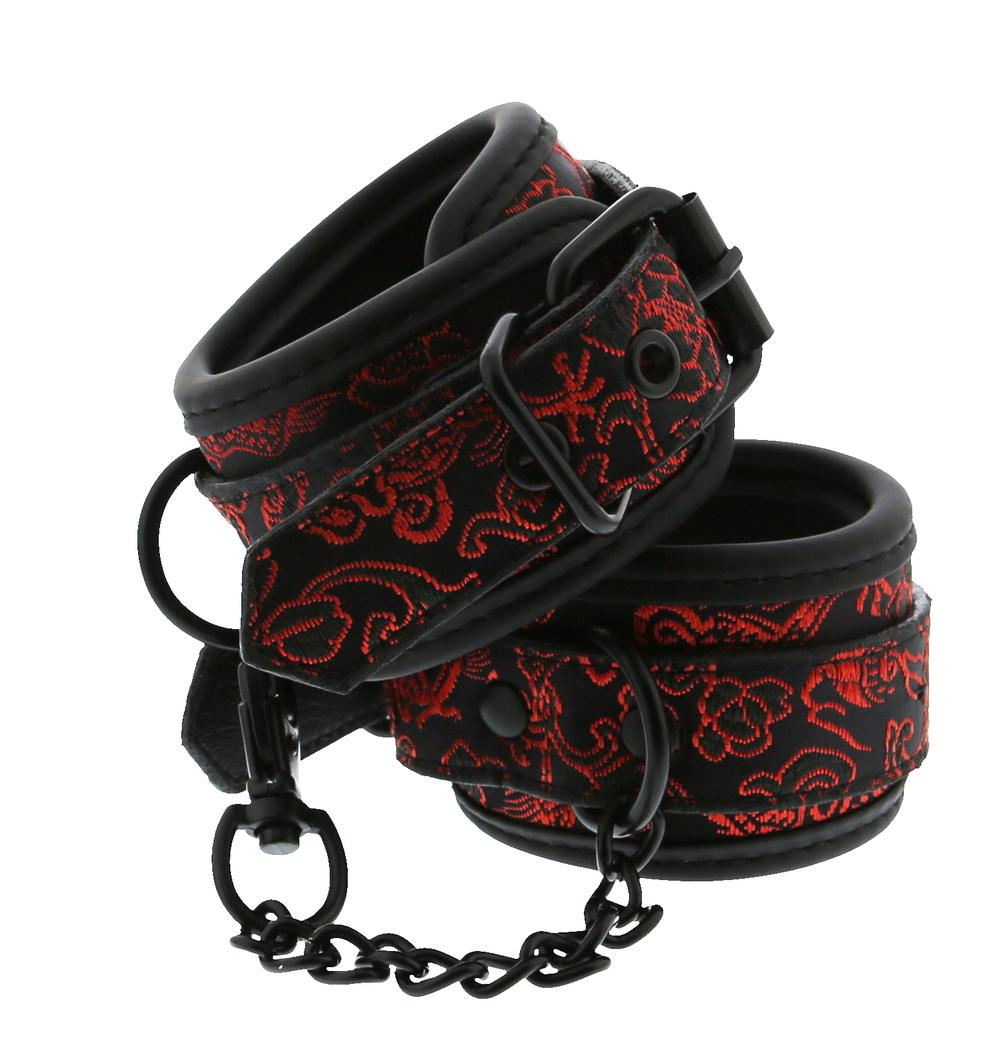 Blaze-Deluxe-neoprenova-pouta-cerno-cervena Blaze Deluxe neoprenová pouta černo-červená
