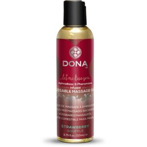 DONA kissable Massage Oil Strawbery soufflé 110ml