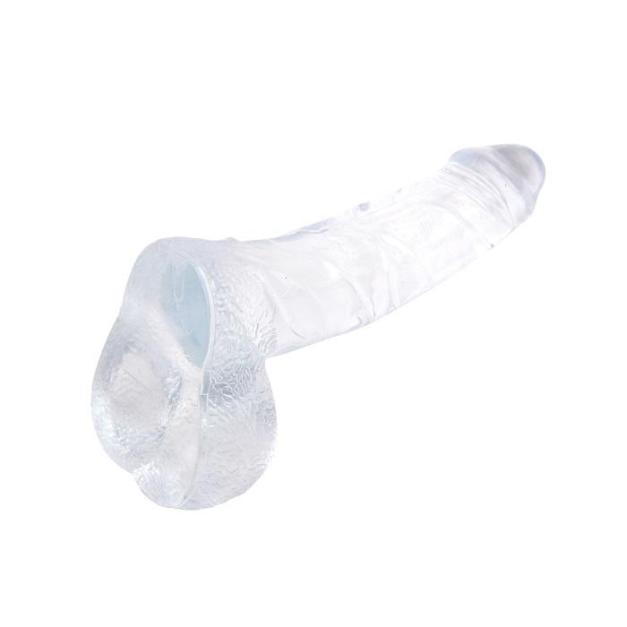 Ding-Dong-dildo-gelove-transparentni-4 Ding Dong dildo gelové transparentní