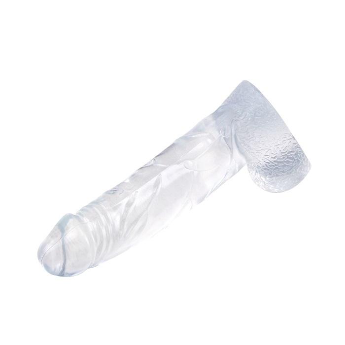 Ding-Dong-dildo-gelove-transparentni-6 Ding Dong dildo gelové transparentní