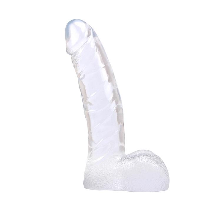 Ding-Dong-dildo-gelove-transparentni Ding Dong dildo gelové transparentní