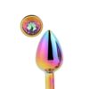Dream Toys Gleaming Love Plug Multicolour Medium
