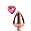 Dream Toys Gleaming Love Plug Rose Gold Medium