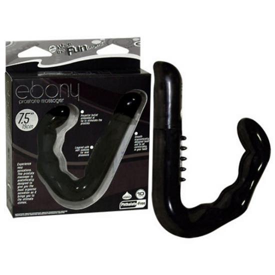 Ebony-Vibrator-na-prostatu Ebony Vibrátor na prostatu