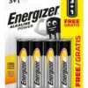 Energizer Alkaline Power baterie Tužka AA/4 3+1 zdarma