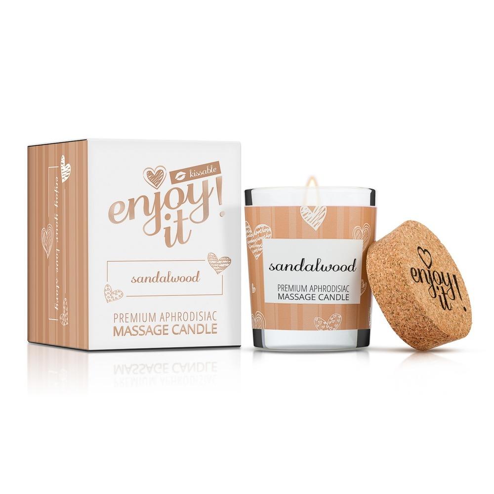 Enjoy-it-Masazni-svicka-Sandalwood-70-ml-2 Enjoy it! Masážní svíčka Sandalwood 70 ml