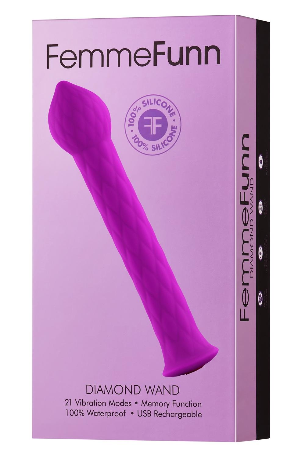 FemmeFun-Diamond-vibrator-Purple-6 FemmeFun Diamond vibrátor - Purple