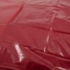 Fetish Lakované ložní prádlo - PVC prostěradlo 200x230 cm - červená