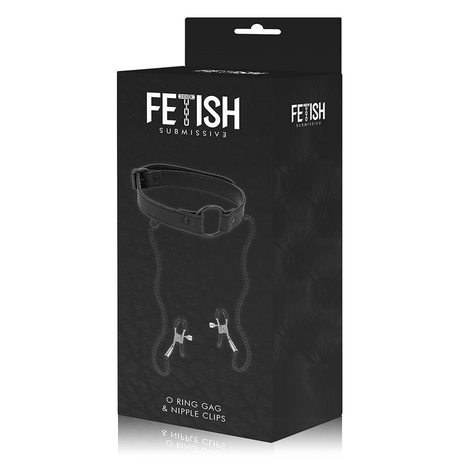 Fetish-Submissive-obojek-se-svorkami-na-bradavky-8 Fetish Submissive obojek se svorkami na bradavky