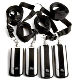 Fifty Shades of Grey Hard Limits Bondage sada - black/grey