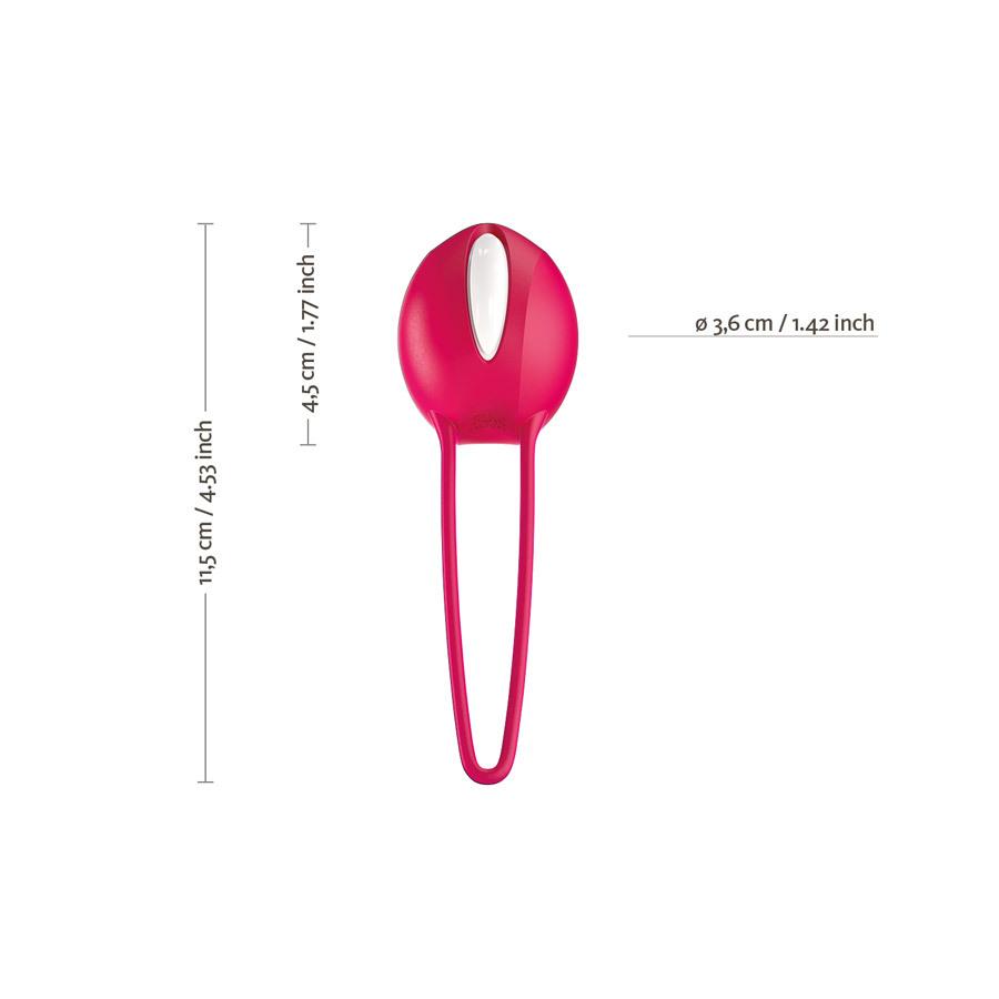 Fun-Factory-Smartballs-Uno-38-g-cervena-2 Fun Factory Smartballs Uno 38 g - červená