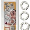 Get Hard Crystal Sada tří silikonových erekčních kroužků