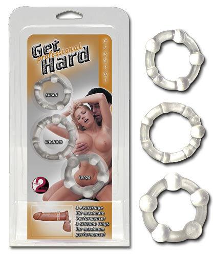 Get-Hard-Crystal-Sada-tri-silikonovych-erekcnich-krouzku Get Hard Crystal Sada tří silikonových erekčních kroužků
