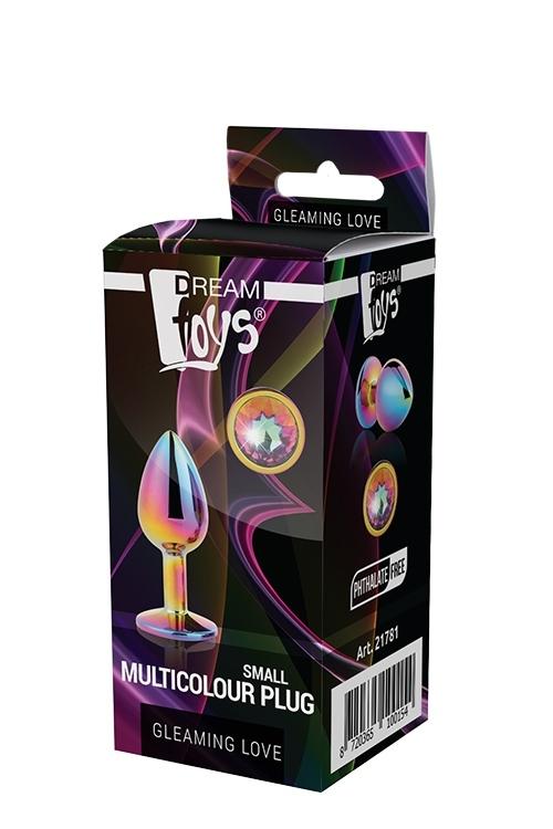 Gleaming-Love-analni-kolik-Multicolor-duhovy-kaminek-S-6 Gleaming Love anální kolík Multicolor duhový kamínek S