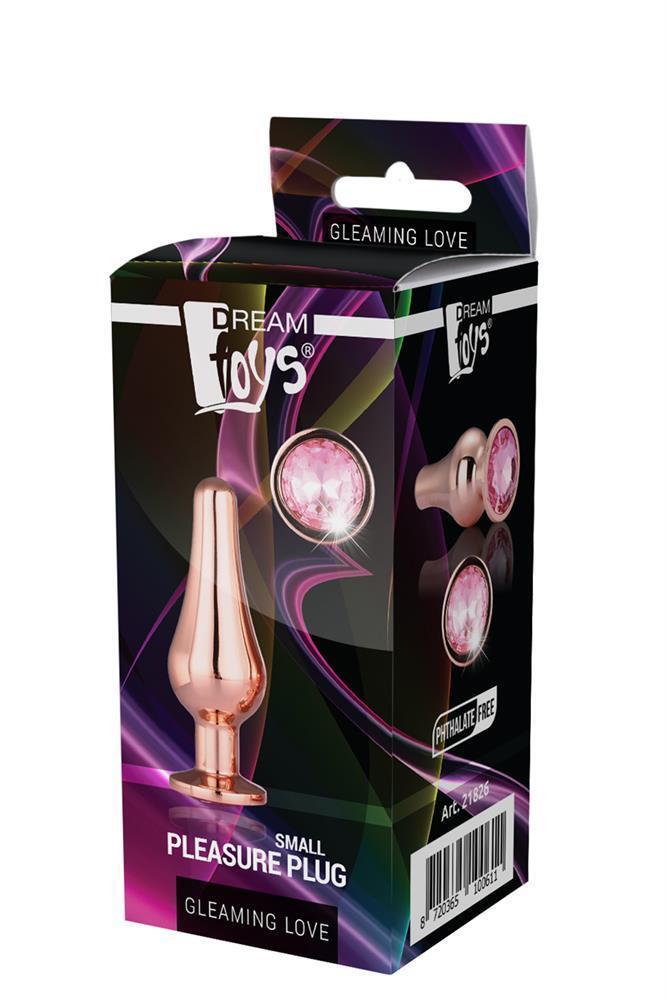 Gleaming-Love-analni-kolik-Rose-gold-S-8 Gleaming Love anální kolík Rose gold S