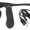GoGasm Pussy a Ass Vibrator Black