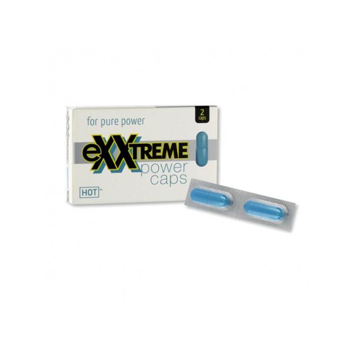 Hot-Exxtreme-Power-Caps-pro-muze-2-tabl.-doplnek-stravy Hot Exxtreme Power Caps pro muže - 2 tabl. - doplněk stravy