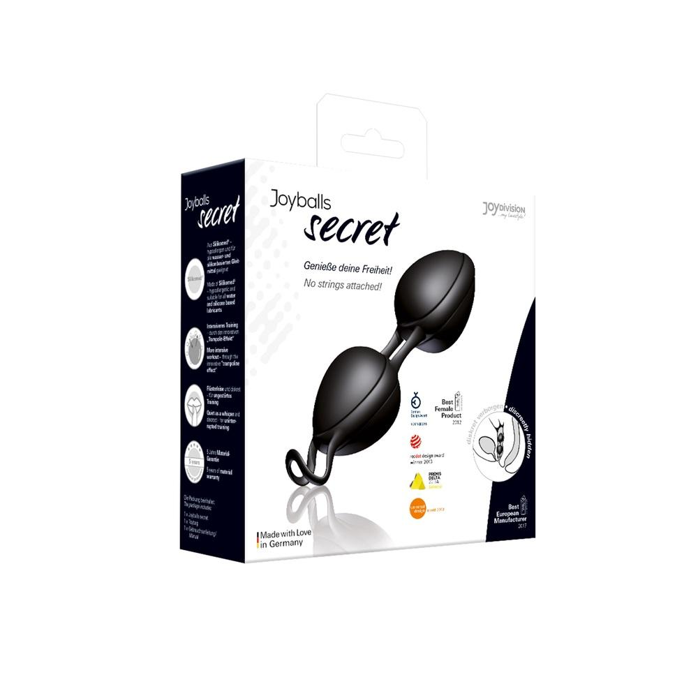 Joydivision-Joyballs-secret-Venusiny-kulicky-85-g-blackblack-6 Joydivision Joyballs secret Venušiny kuličky 85 g - black/black