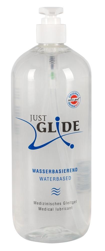 Just-Glide-Waterbased-Lubrikacni-gel-1-l Just Glide Waterbased Lubrikační gel 1 l
