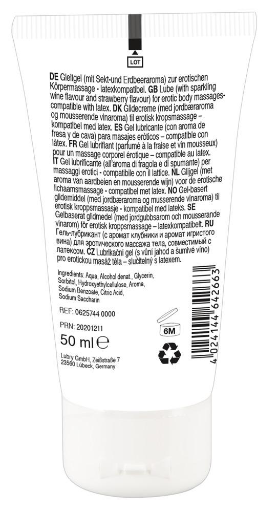Lick-it-Lubrikacni-a-masazni-gel-Jahoda-a-sumive-vino-50-ml-2 Lick it! Lubrikační a masážní gel Jahoda a šumivé víno 50 ml
