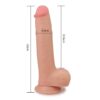LoveToy Skinlike Soft Cock 8"