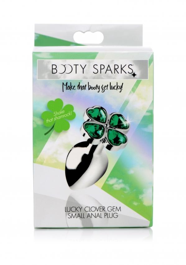 Lucky-Clover-Gem-Analni-kolik-ctyrlistek-S-2 Lucky Clover Gem Anální kolík čtyřlístek S
