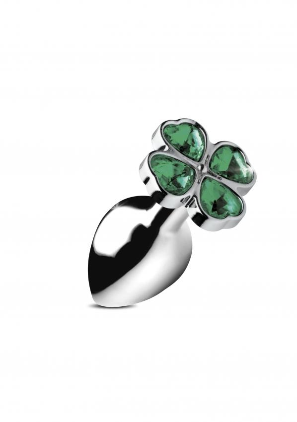 Lucky-Clover-Gem-Analni-kolik-ctyrlistek-S Lucky Clover Gem Anální kolík čtyřlístek S