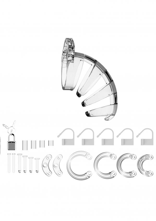 ManCage-02-Klec-na-penis-9-cm-transparentni-2 ManCage 02 Klec na penis 9 cm - transparentní