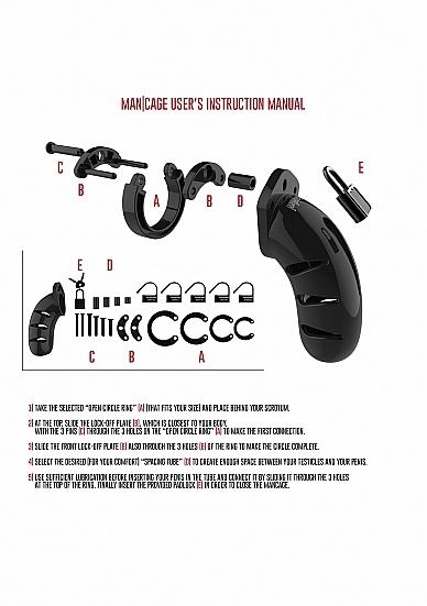 ManCage-03-Klec-na-penis-12-cm-cerna-6 ManCage 03 Klec na penis 12 cm - černá