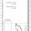 ManCage 13 Klec na penis 6 cm - transparentní
