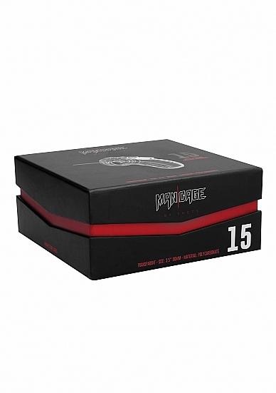 ManCage-15-Klen-na-penis-9-cm-transparentni-2 ManCage 15 Klen na penis 9 cm - transparentní