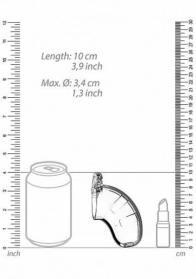 ManCage-15-Klen-na-penis-9-cm-transparentni-4 ManCage 15 Klen na penis 9 cm - transparentní