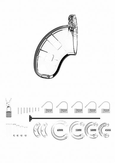ManCage-15-Klen-na-penis-9-cm-transparentni-8 ManCage 15 Klen na penis 9 cm - transparentní