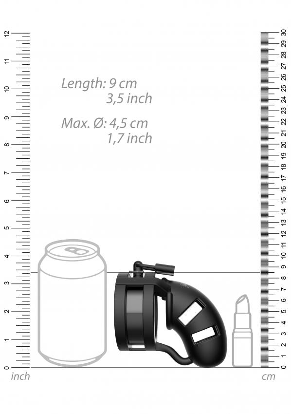 ManCage-Model-18-Klec-na-penis-9-cm-cerna-6 ManCage Model 18 Klec na penis 9 cm - černá