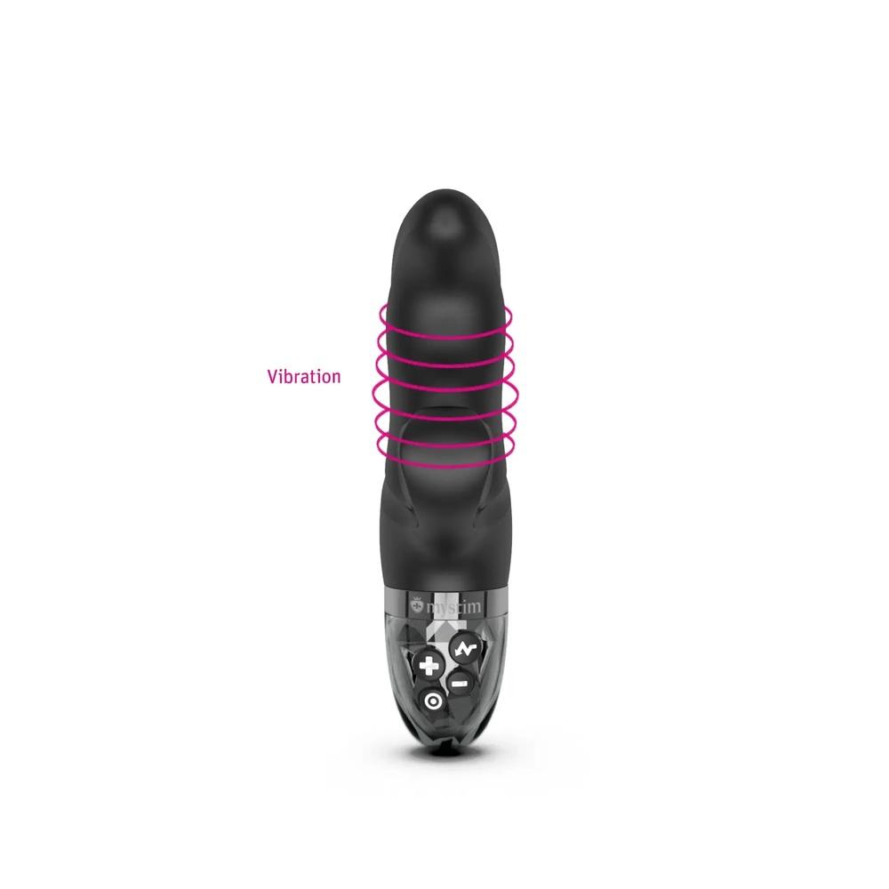 Mystim-Hop-Hop-Bob-Vibrator-s-elektrostimulaci-Black-Edition-12 Mystim Hop Hop Bob Vibrátor s elektrostimulací - Black Edition