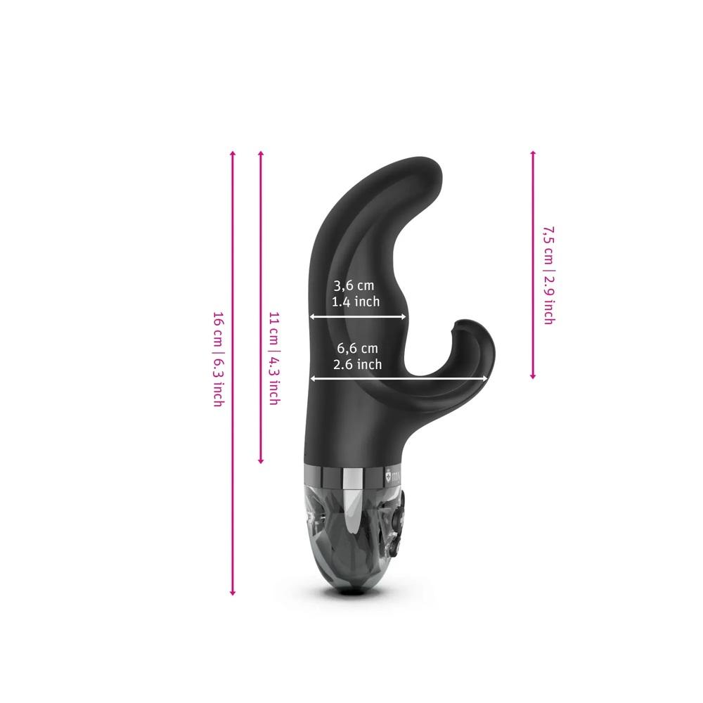 Mystim-Hop-Hop-Bob-Vibrator-s-elektrostimulaci-Black-Edition-8 Mystim Hop Hop Bob Vibrátor s elektrostimulací - Black Edition