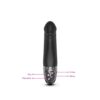 Mystim Vibrátor s elektrostimulací Real Deal Neal - Black Edition