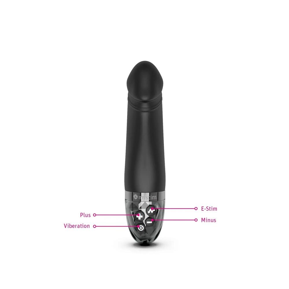 Mystim-Vibrator-s-elektrostimulaci-Real-Deal-Neal-Black-Edition-6 Mystim Vibrátor s elektrostimulací Real Deal Neal - Black Edition