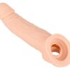 Nature Skin návlek na penis se smyčkou na varlata