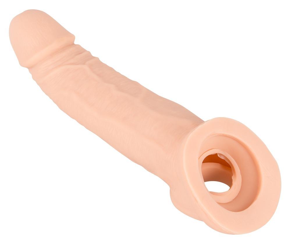 Nature-Skin-navlek-na-penis-se-smyckou-na-varlata Nature Skin návlek na penis se smyčkou na varlata