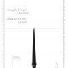 OUCH! Ass Spike Dildo 34 cm