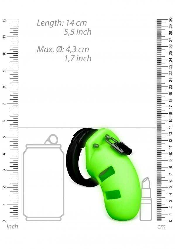 OUCH-Model-20-Klec-na-penis-9-cm-svitici-ve-tme-8 OUCH! Model 20 Klec na penis 9 cm - svítící ve tmě