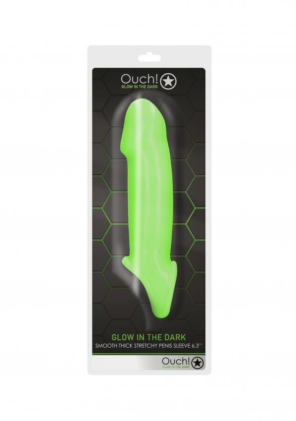 OUCH-Navlek-na-penis-M-svitici-ve-tme-8 OUCH! Návlek na penis M svítící ve tmě