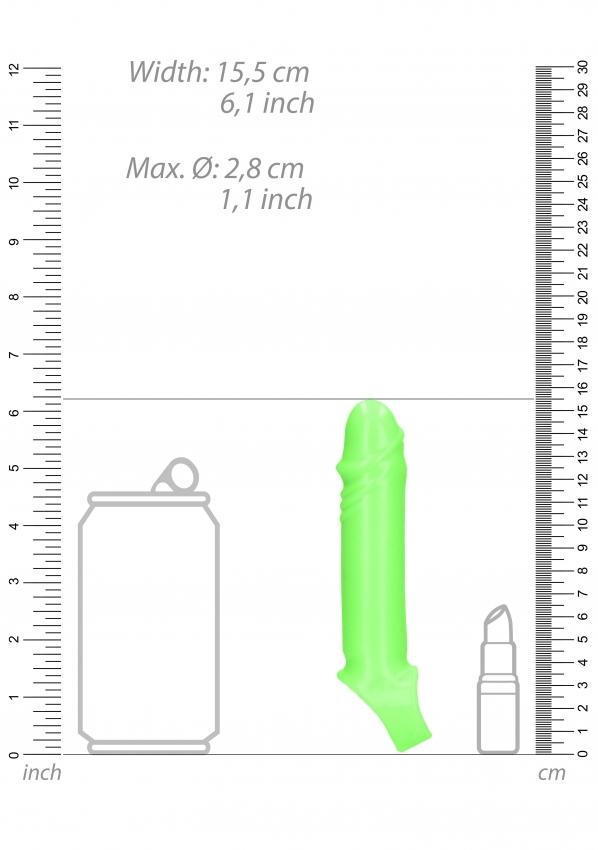 OUCH-Navlek-na-penis-S-svitici-ve-tme-6 OUCH! Návlek na penis S svítící ve tmě