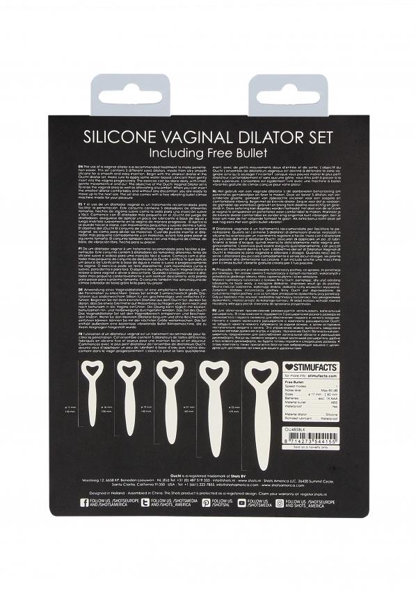 OUCH-Set-dilatatoru-pro-trenovani-svalu-pri-vaginismu-5-ks-cerna-18 OUCH! Set dilatátorů pro trénování svalů při vaginismu 5 ks - černá