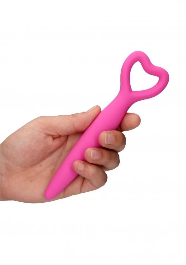 OUCH-Set-dilatatoru-pro-trenovani-svalu-pri-vaginismu-5-ks-ruzova-4 OUCH! Set dilatátorů pro trénování svalů při vaginismu 5 ks - růžová