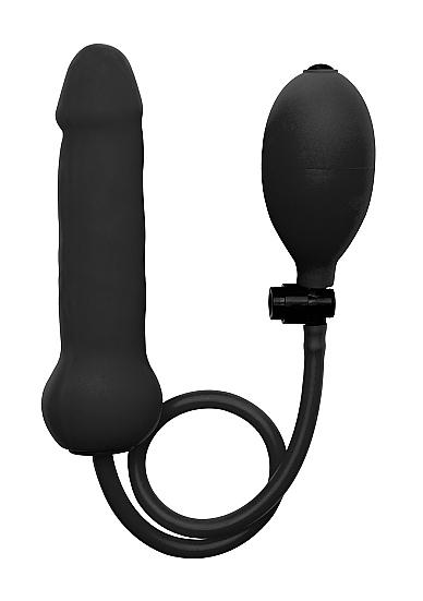 Ouch-Nafukovaci-dildo-cerne Ouch! Nafukovací dildo - černé